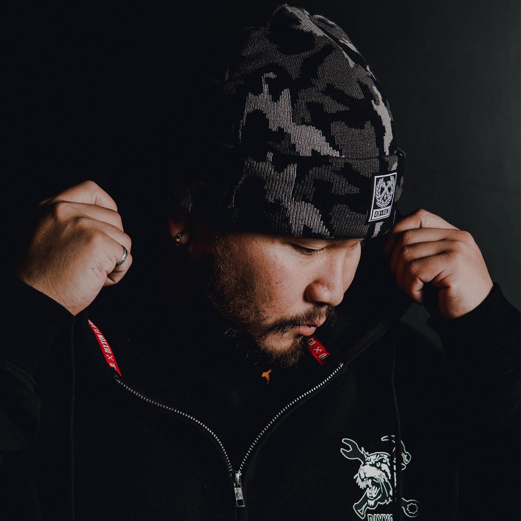 Dock Beanie - Black Camo - Dixxon Flannel Co.