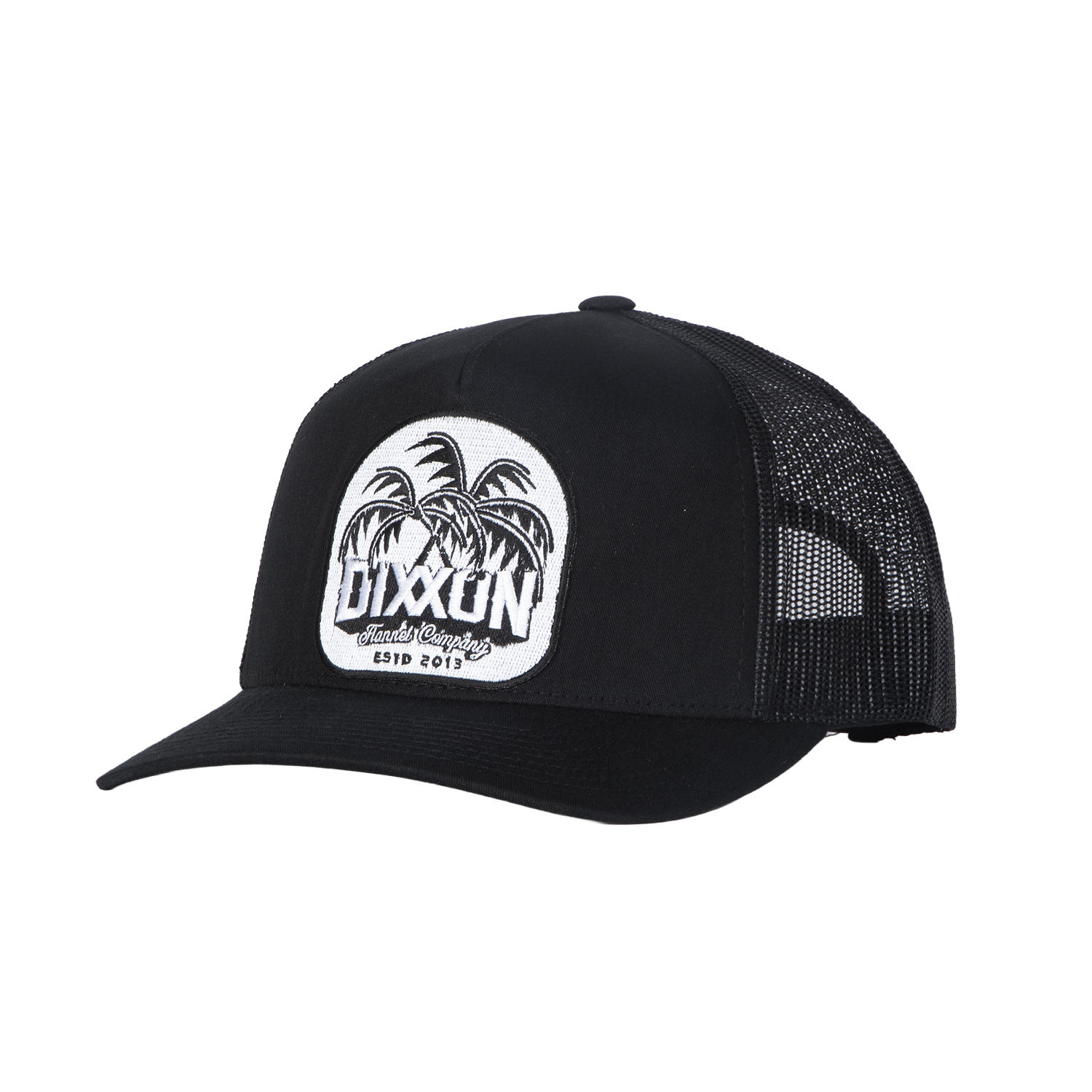 Duelling Palms Curved Bill Trucker Snapback