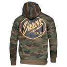 Black & Orange Esso Zip Up Hoodie - Camo - Dixxon Flannel Co.