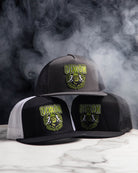 Frankenstein Flat Bill Trucker Snapback - Black | Dixxon Flannel Co.