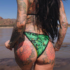 Women's Green Room String Bikini Bottom - Dixxon Flannel Co.