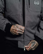 Canvas Work Jacket - Grey - Dixxon Flannel Co.