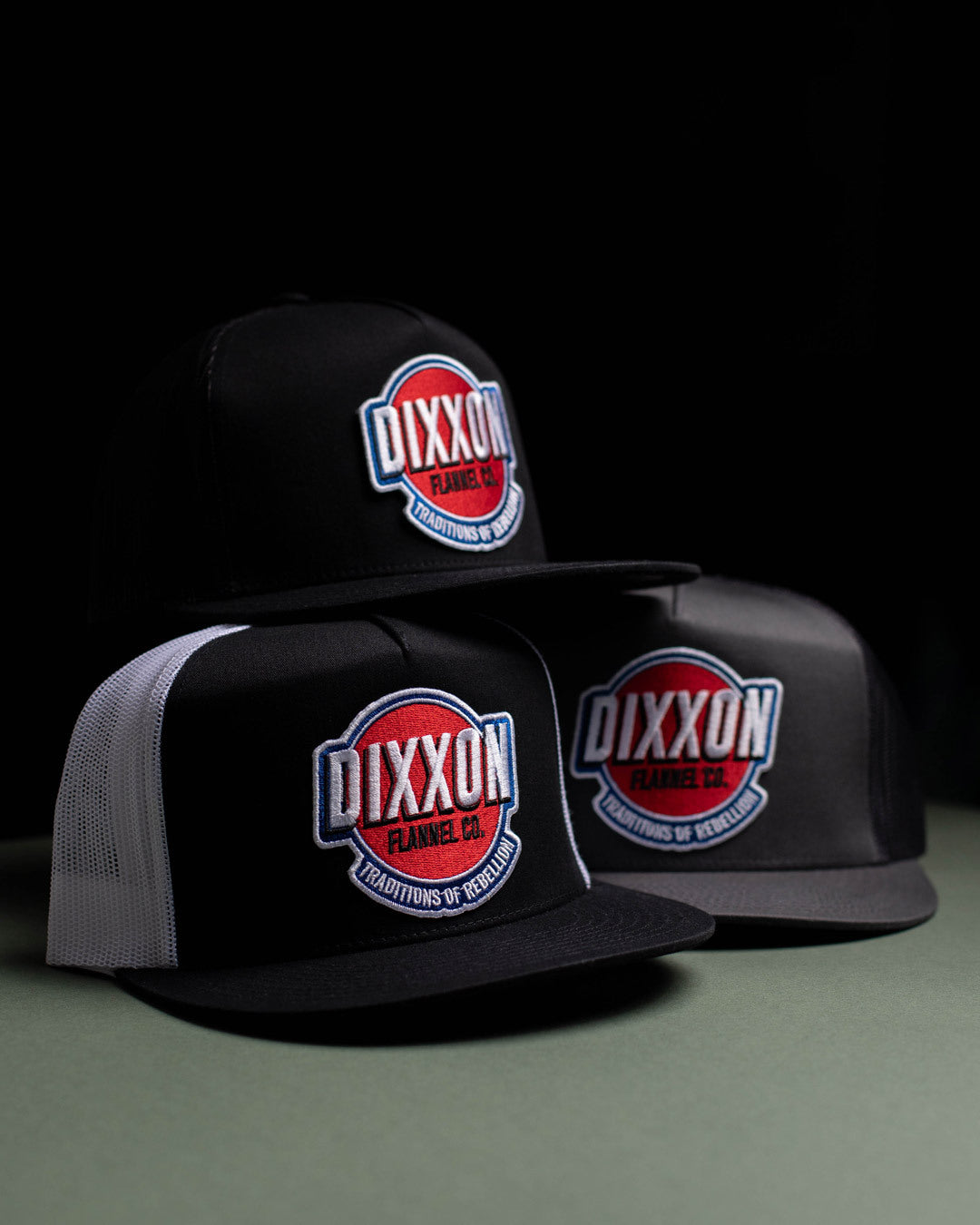 Hot Rod Flat Bill Trucker Snapback - Dixxon Flannel Co.