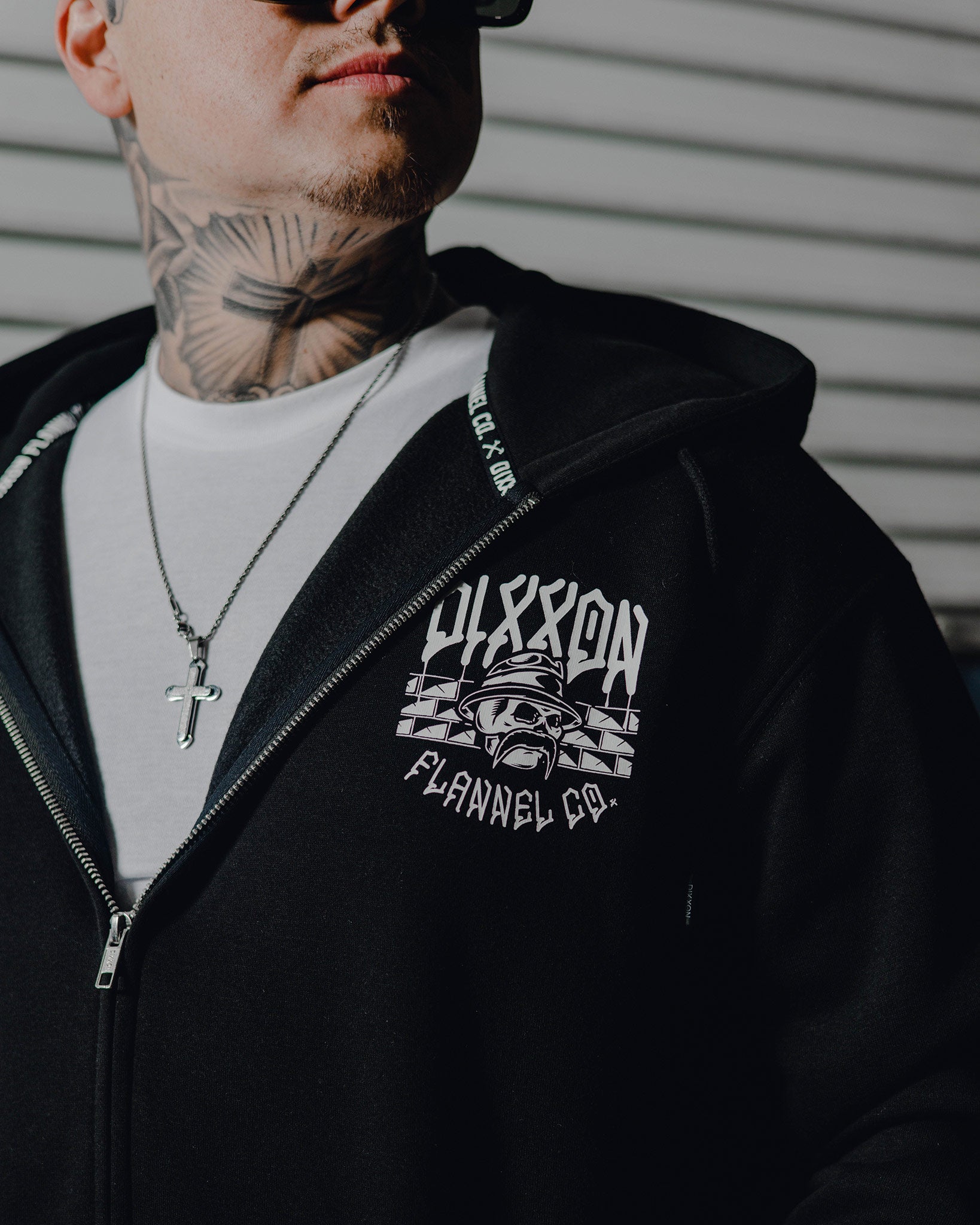 Hector Zip Up Hood - Black – DIXXON UK