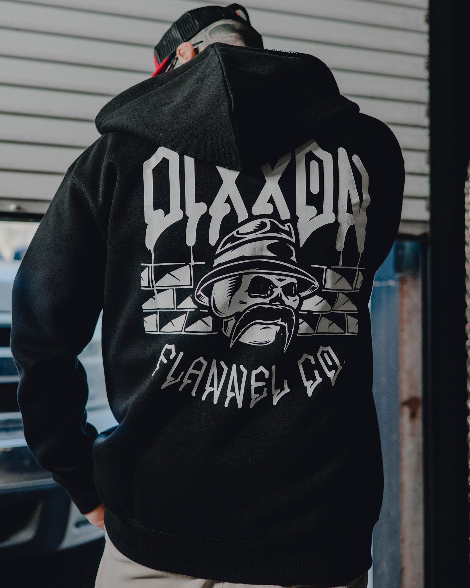 Hector Zip Up Hood - Black – DIXXON UK