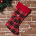 Holly Christmas Stocking - Dixxon Flannel Co.