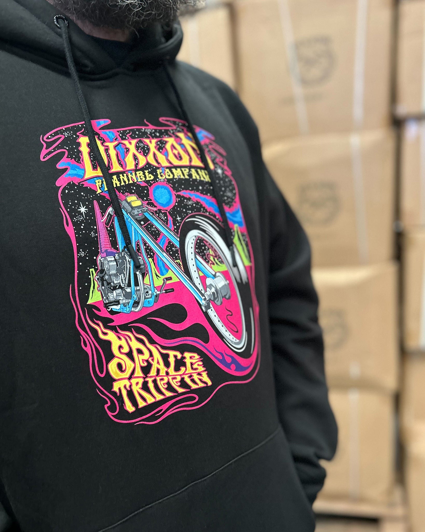 【ディグダ】OGKush 10 SweetSkunk 10 Space Trippin' Pullover Hoodie - Black | Dixxon Flannel Co