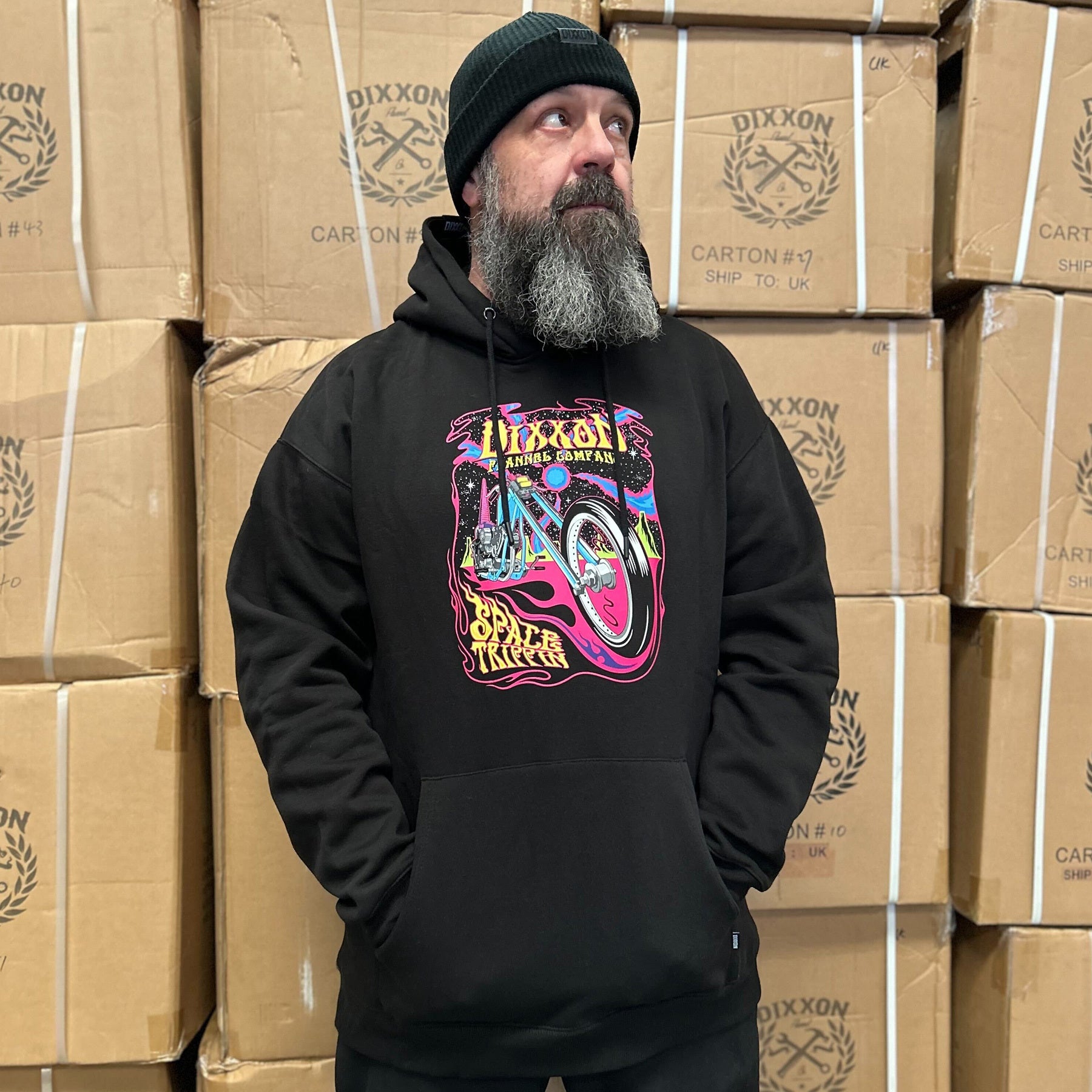 【ディグダ】OGKush 10 SweetSkunk 10 Space Trippin' Pullover Hoodie - Black | Dixxon Flannel Co
