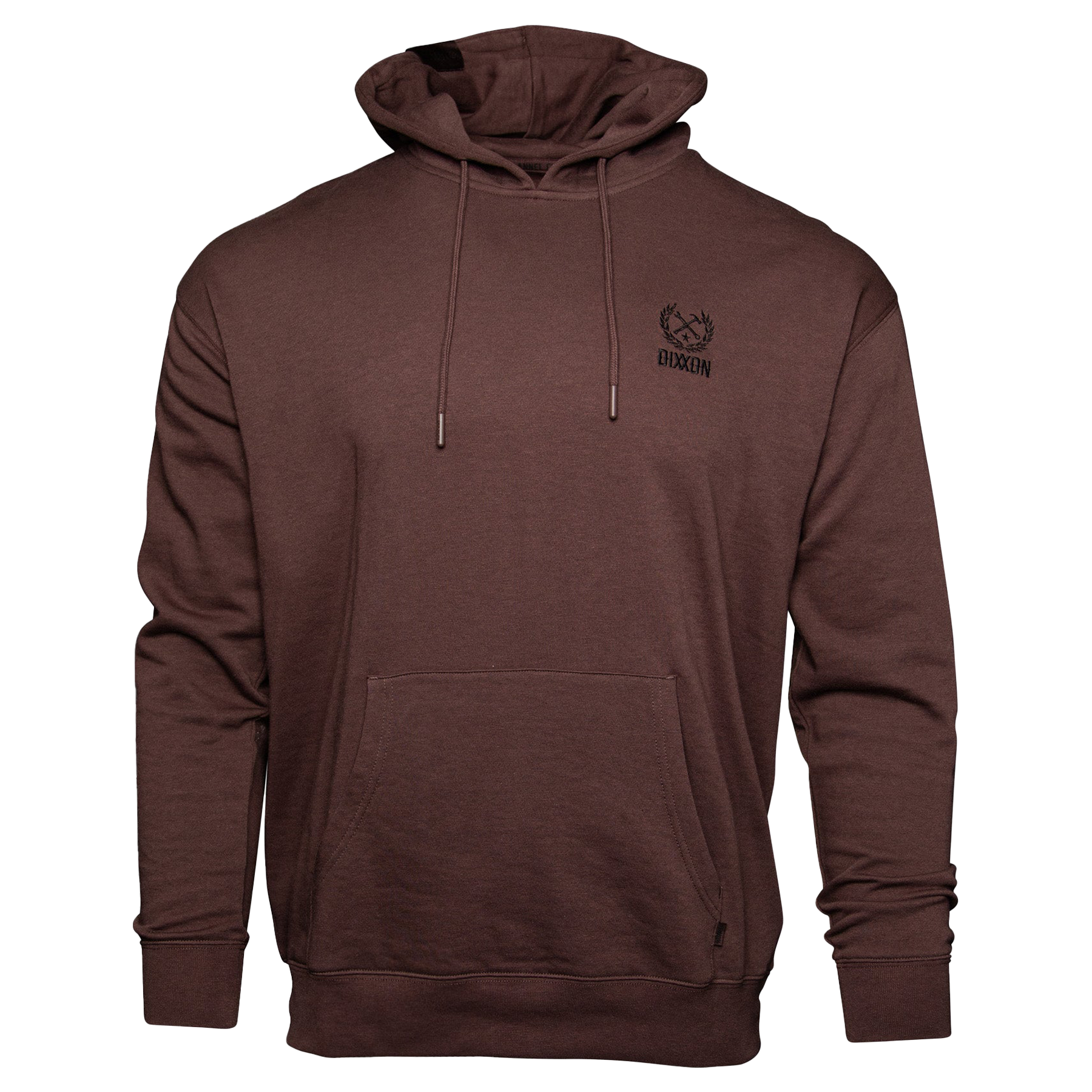 Black Crest Lightweight Pullover Hoodie - Brown - Dixxon Flannel Co.