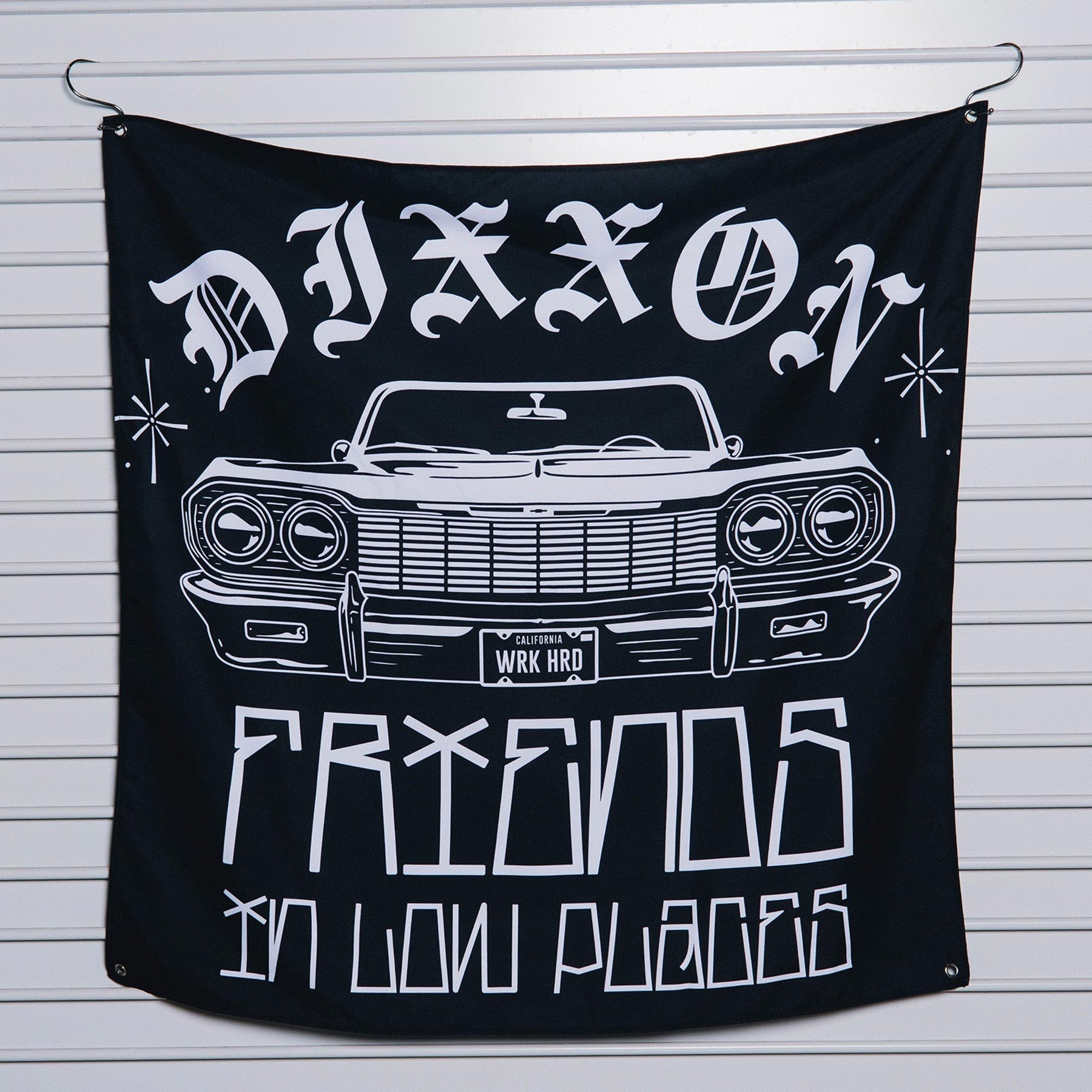 Low Places Garage Banner - 36" x 36"