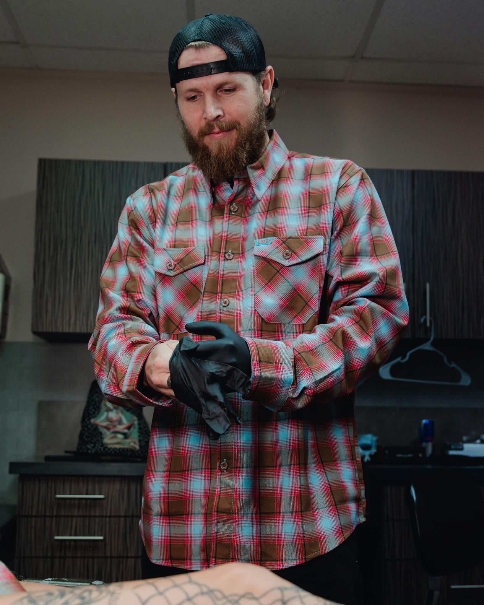 Club Tattoo Snake & Eagle Flannel - Dixxon Flannel Co.