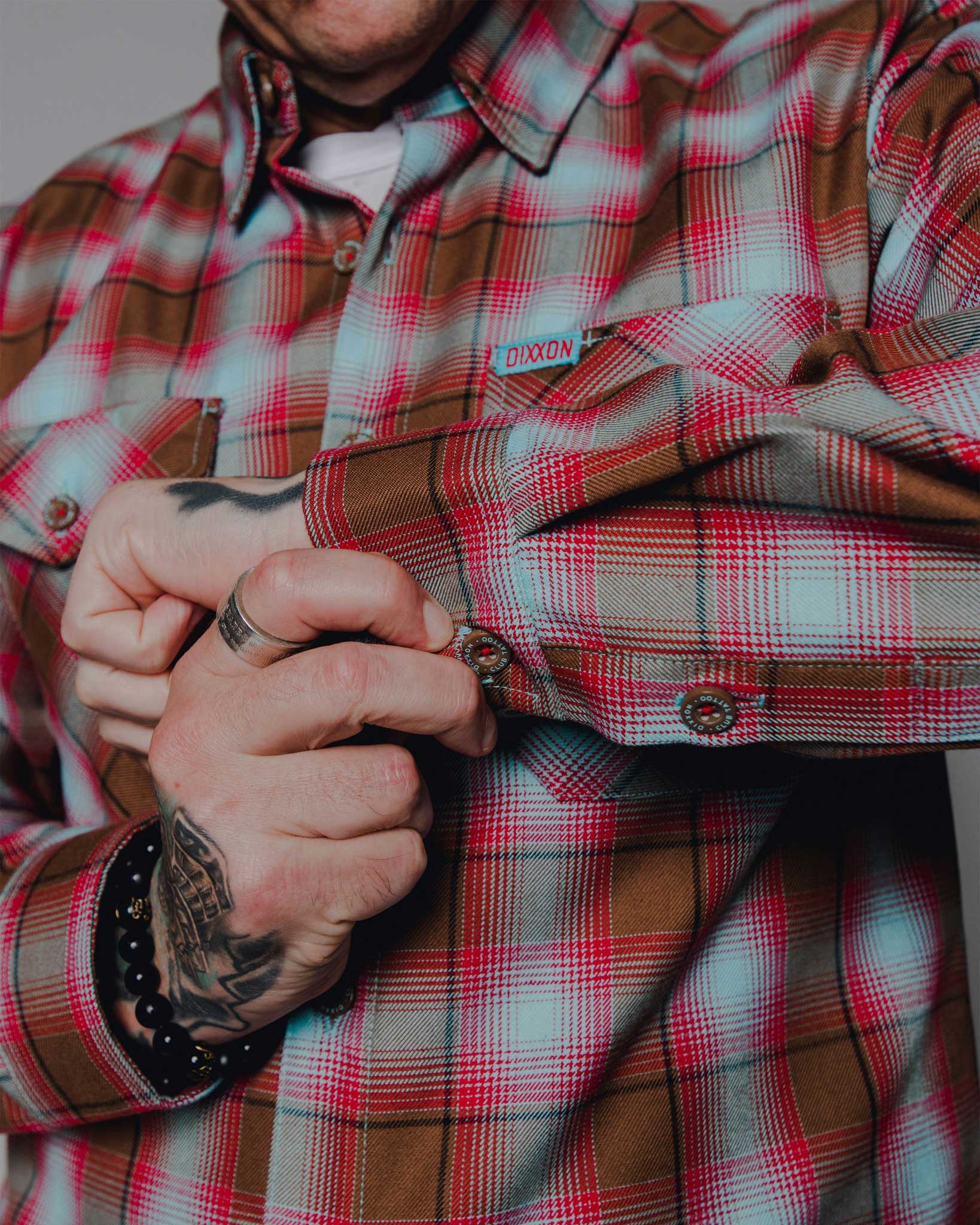 Club Tattoo Snake & Eagle Flannel - Dixxon Flannel Co.