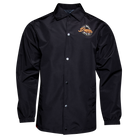 Orange & Gold MFG Badge Coaches Jacket - Black - Dixxon Flannel Co.