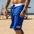 Reaper Madness Boardshorts - Blue & White - Dixxon Flannel Co.