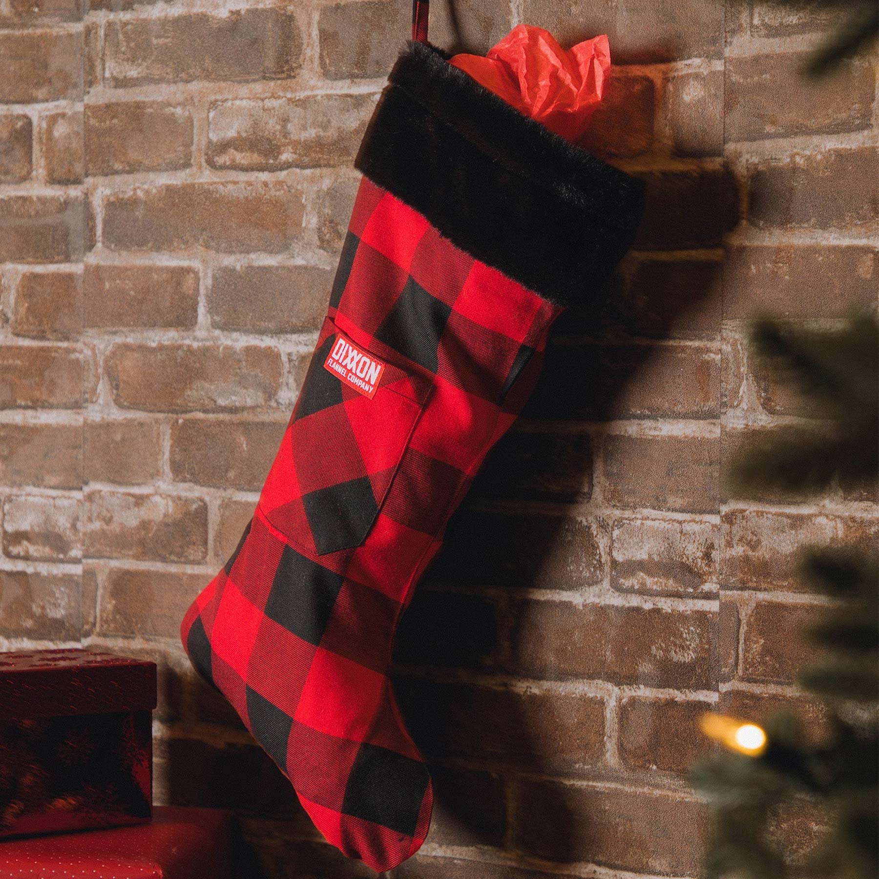 Redrum Christmas Stocking - Dixxon Flannel Co.