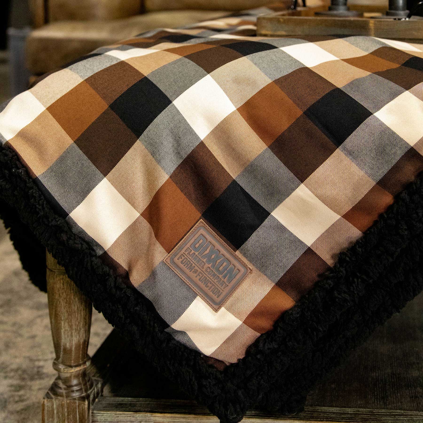 Sanchez Flannel Sherpa Blanket - Dixxon Flannel Co.