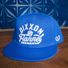 Script Flat Bill Snapback - Blue - Dixxon Flannel Co.