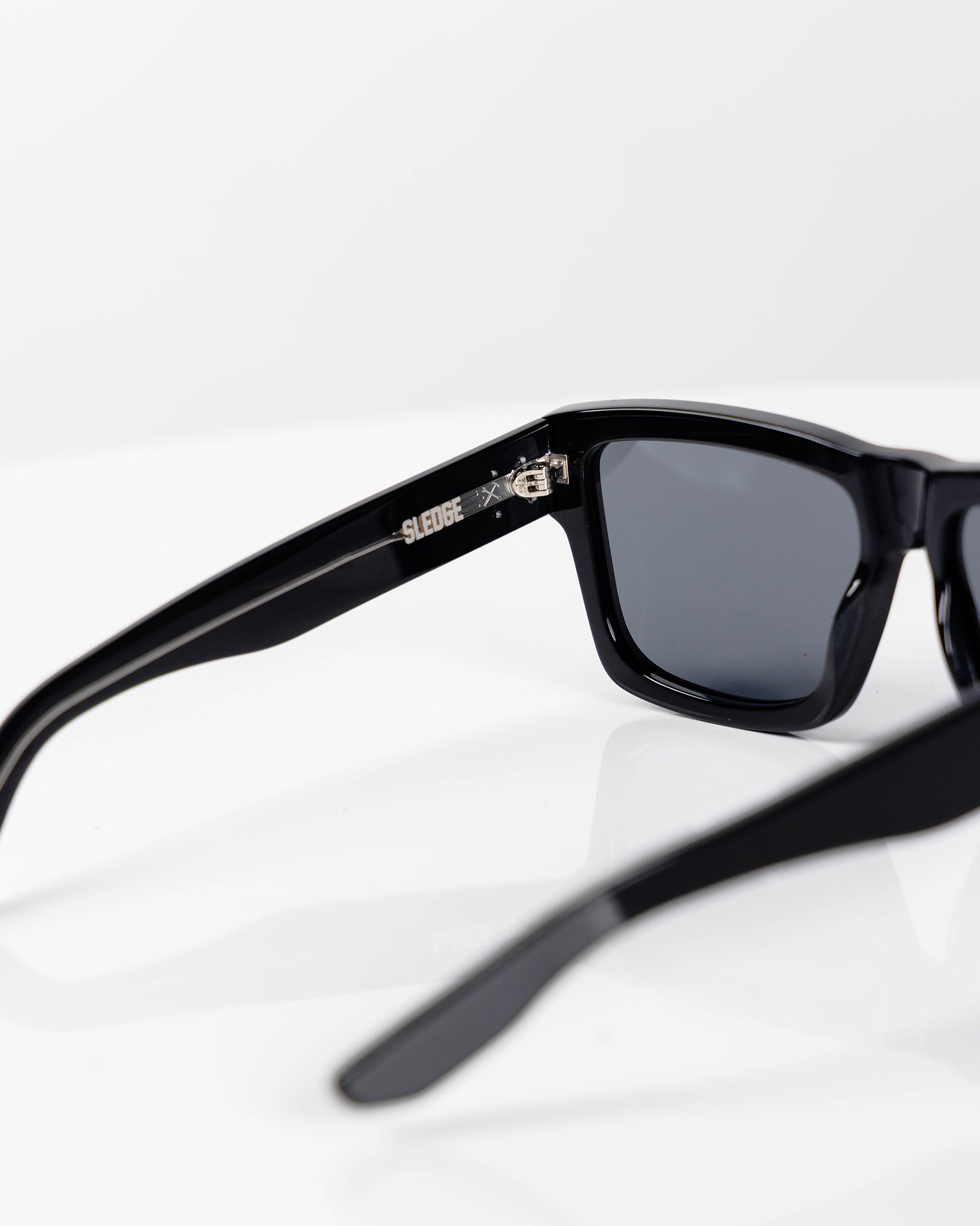 Sledge Sunglasses Black Grey Polarised Dixxon Flannel Co