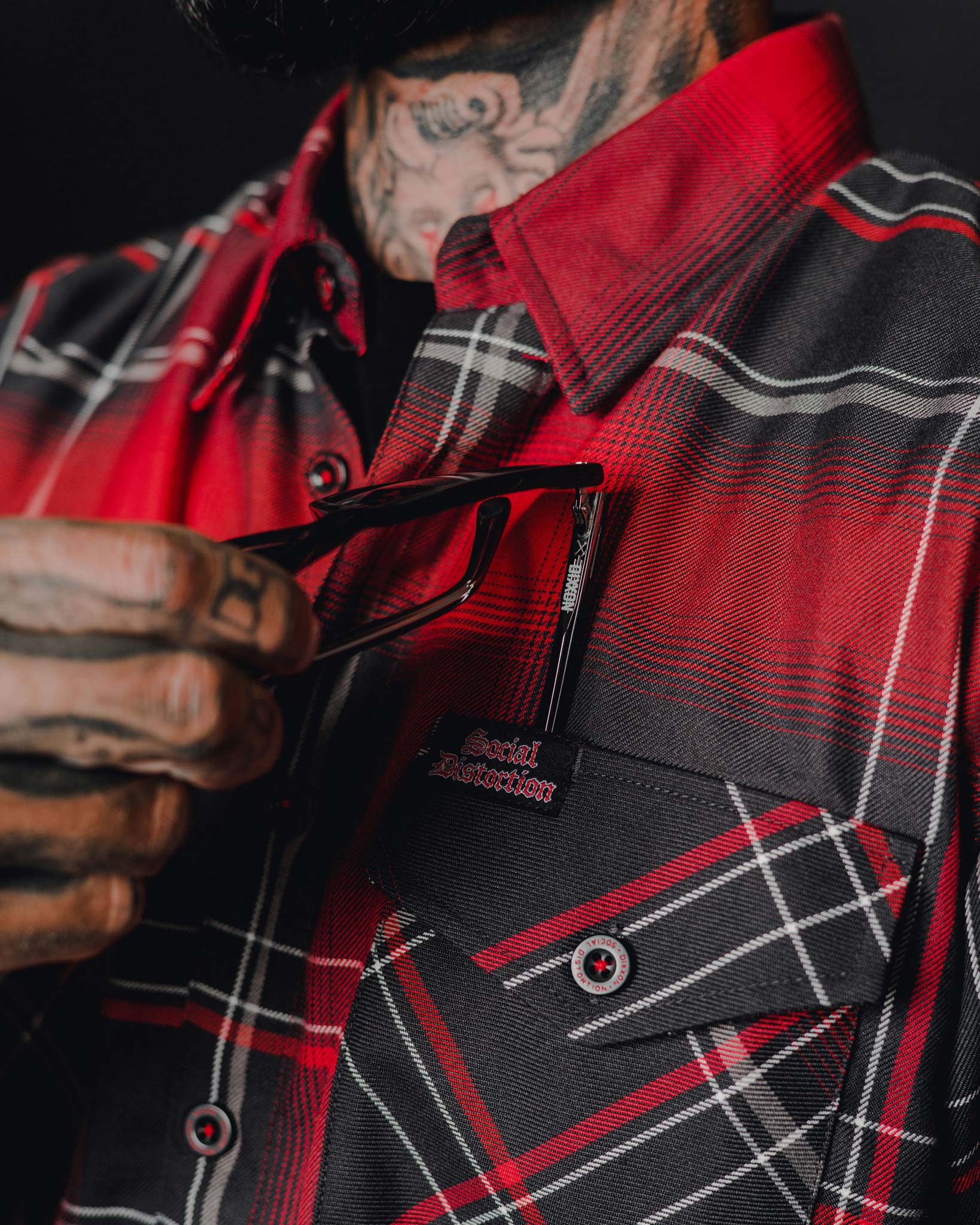 Social Distortion Prison Bound Flannel - Dixxon Flannel Co.