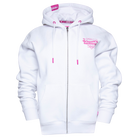 Women's Pink Stardust Zip Up Hoodie - White - Dixxon Flannel Co.