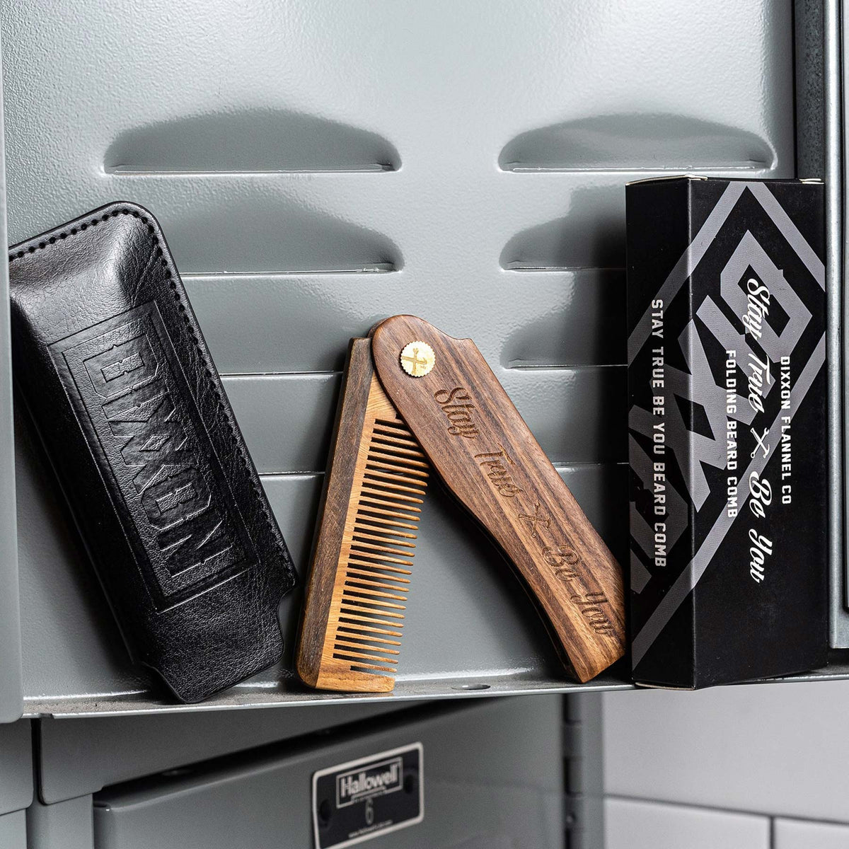 Stay True Be You Folding Beard Comb - Dixxon Flannel Co. – DIXXON UK