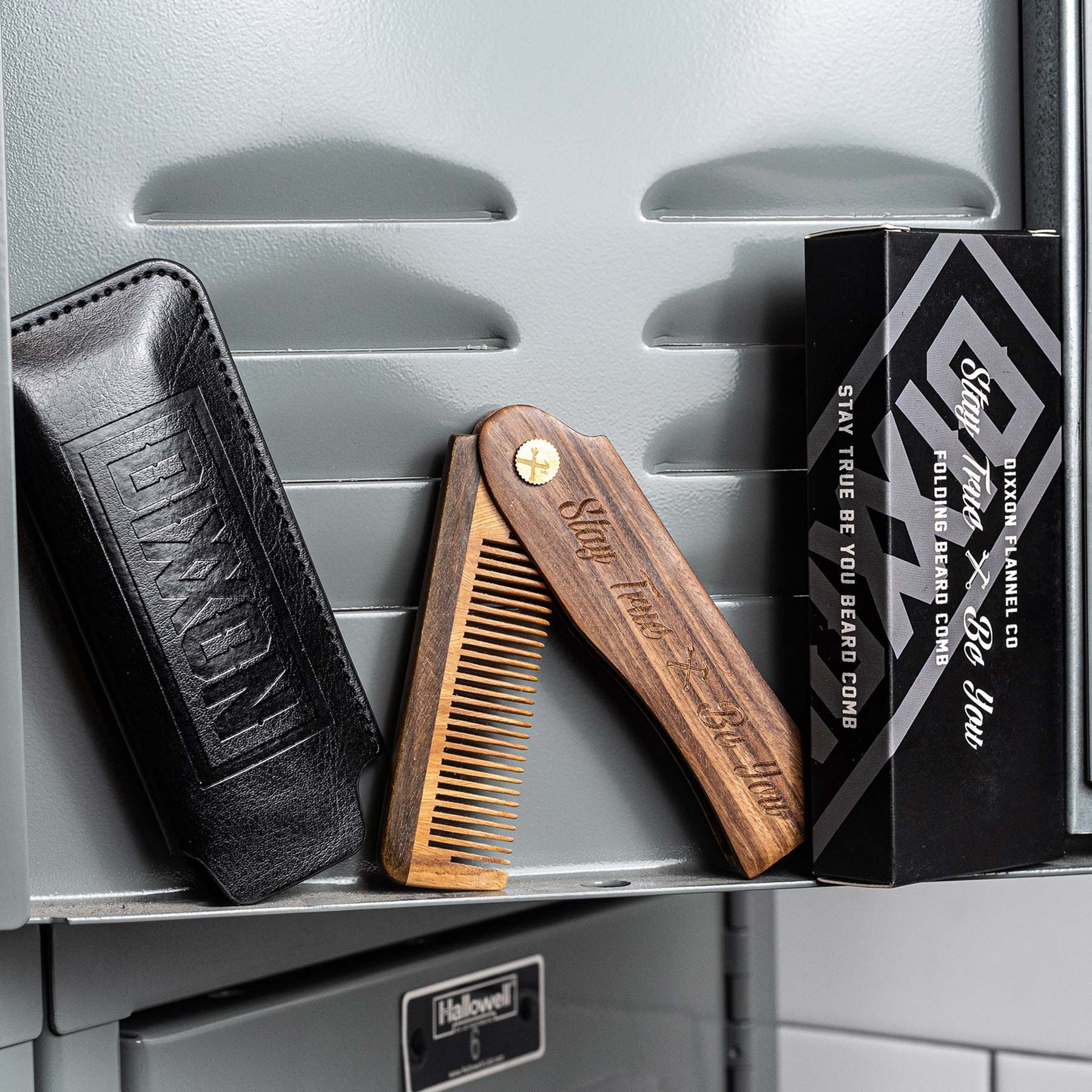 Stay True Be You Folding Beard Comb - Dixxon Flannel Co.