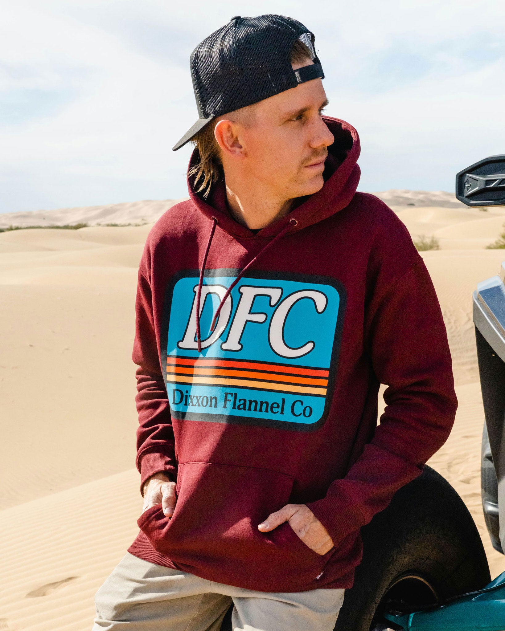 Men's Steeze Maroon Pullover | Dixxon Flannel Co. – DIXXON UK