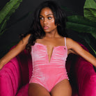 Women's Supreme One Piece Swimsuit - Pink Velvet - Dixxon Flannel Co.