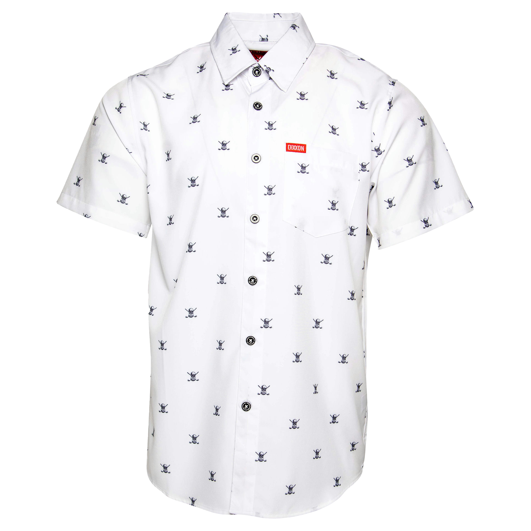 The Mulligan Short Sleeve - White - Dixxon Flannel Co.