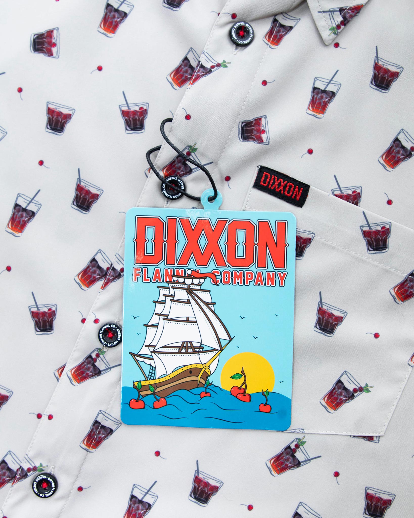 The Sailor Cherry Short Sleeve - Dixxon Flannel Co.