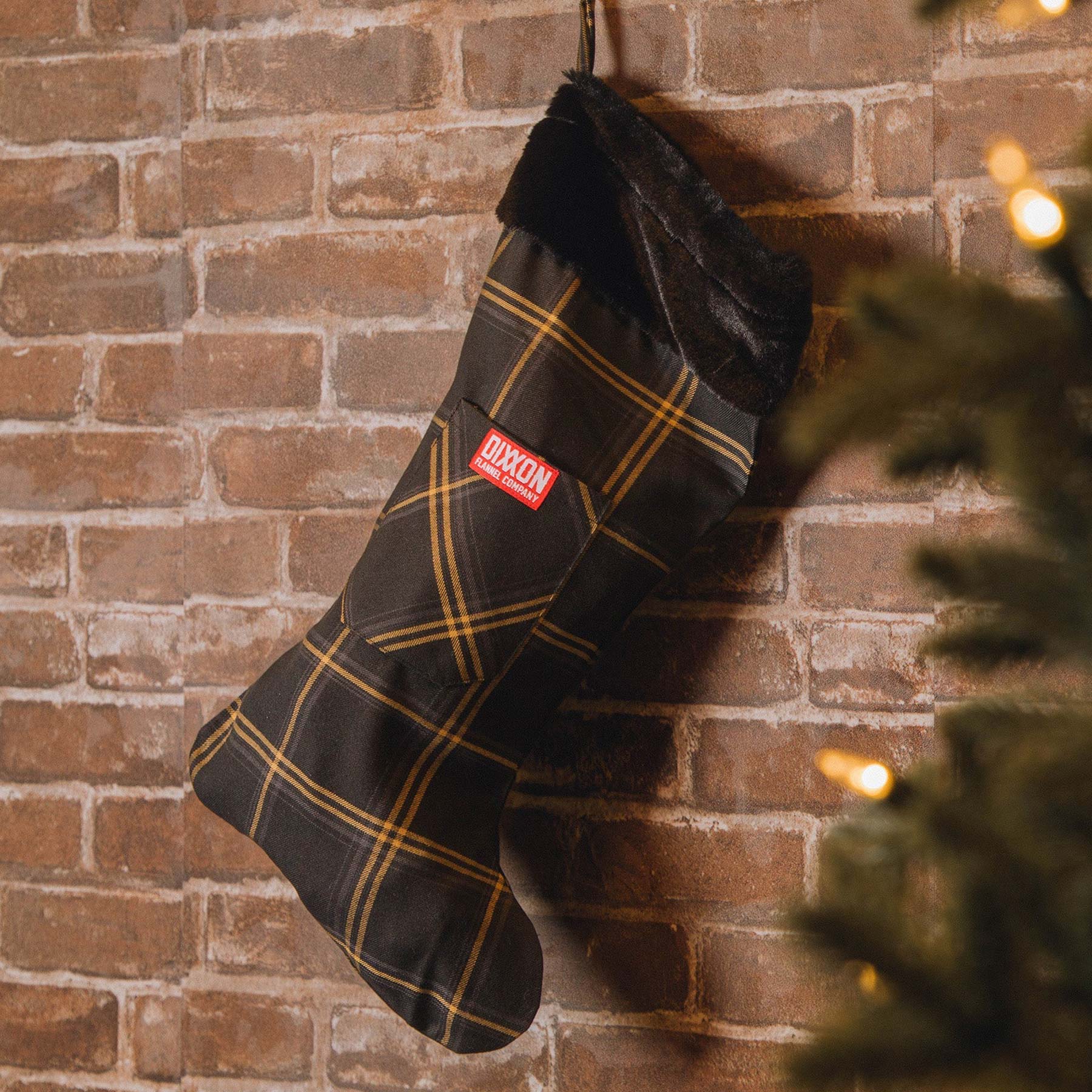 The Tinsel Christmas Stocking - Dixxon Flannel Co.