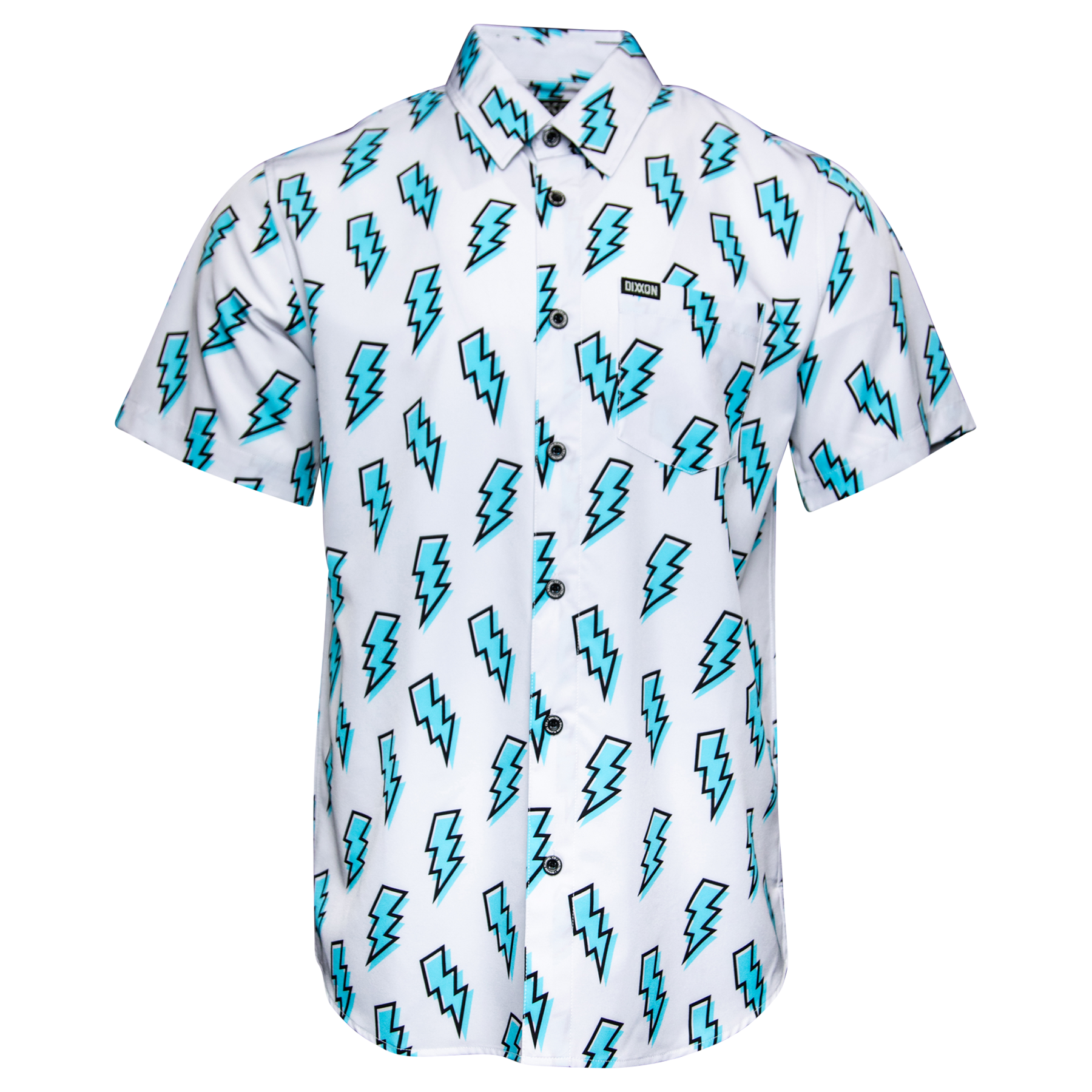Voltage Party Shirt - Grey & Blue - Dixxon Flannel Co.