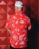 Party Boy 10 YR Short Sleeve - Red | Dixxon Flannel Co.