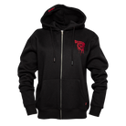 Dixxon Women's Terror Zip Up Hoodie - Black