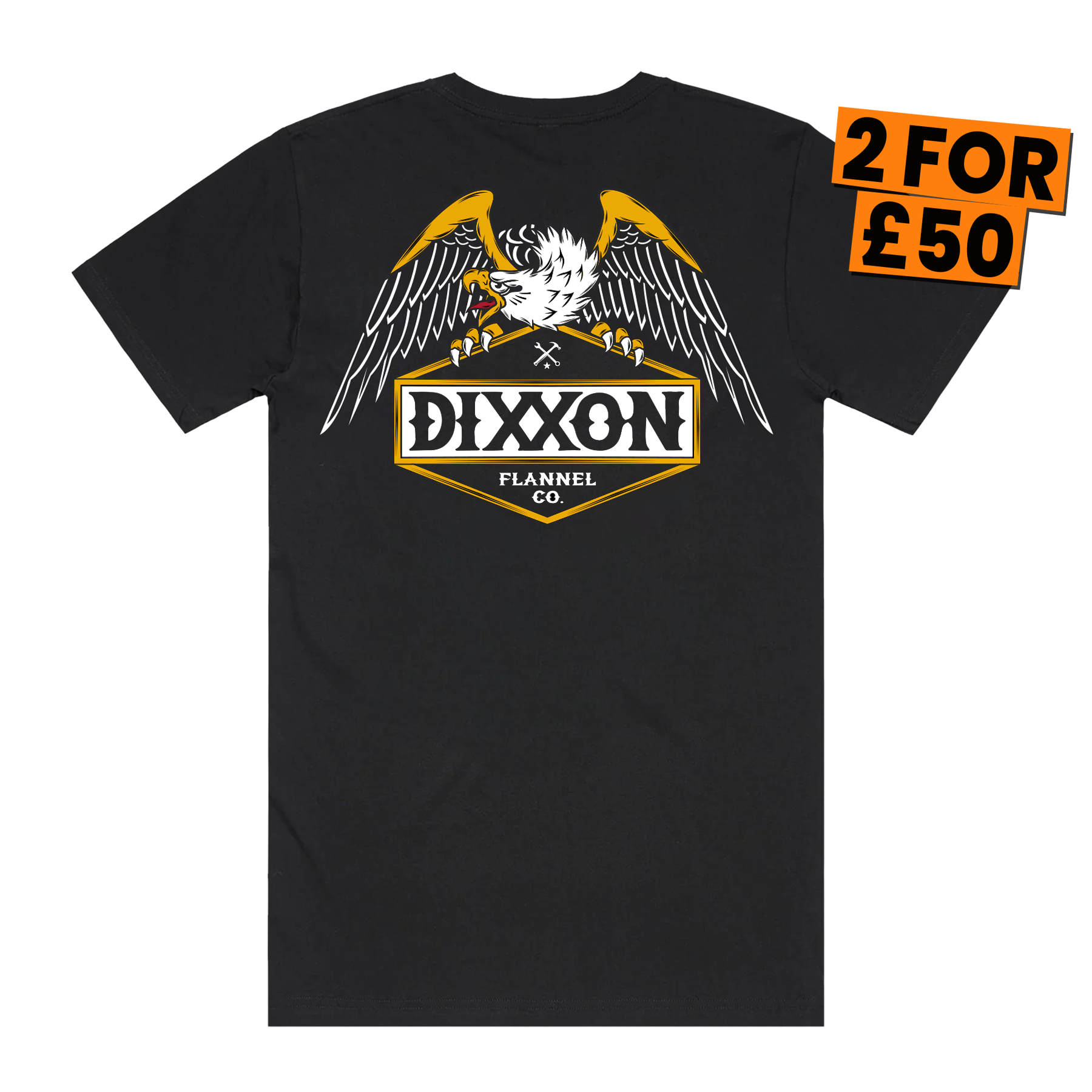 Dixxon War Bird T-Shirt - Black