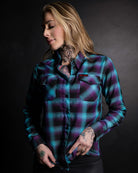 Women's Black Sabbath Paranoid Flannel - Dixxon Flannel Co.