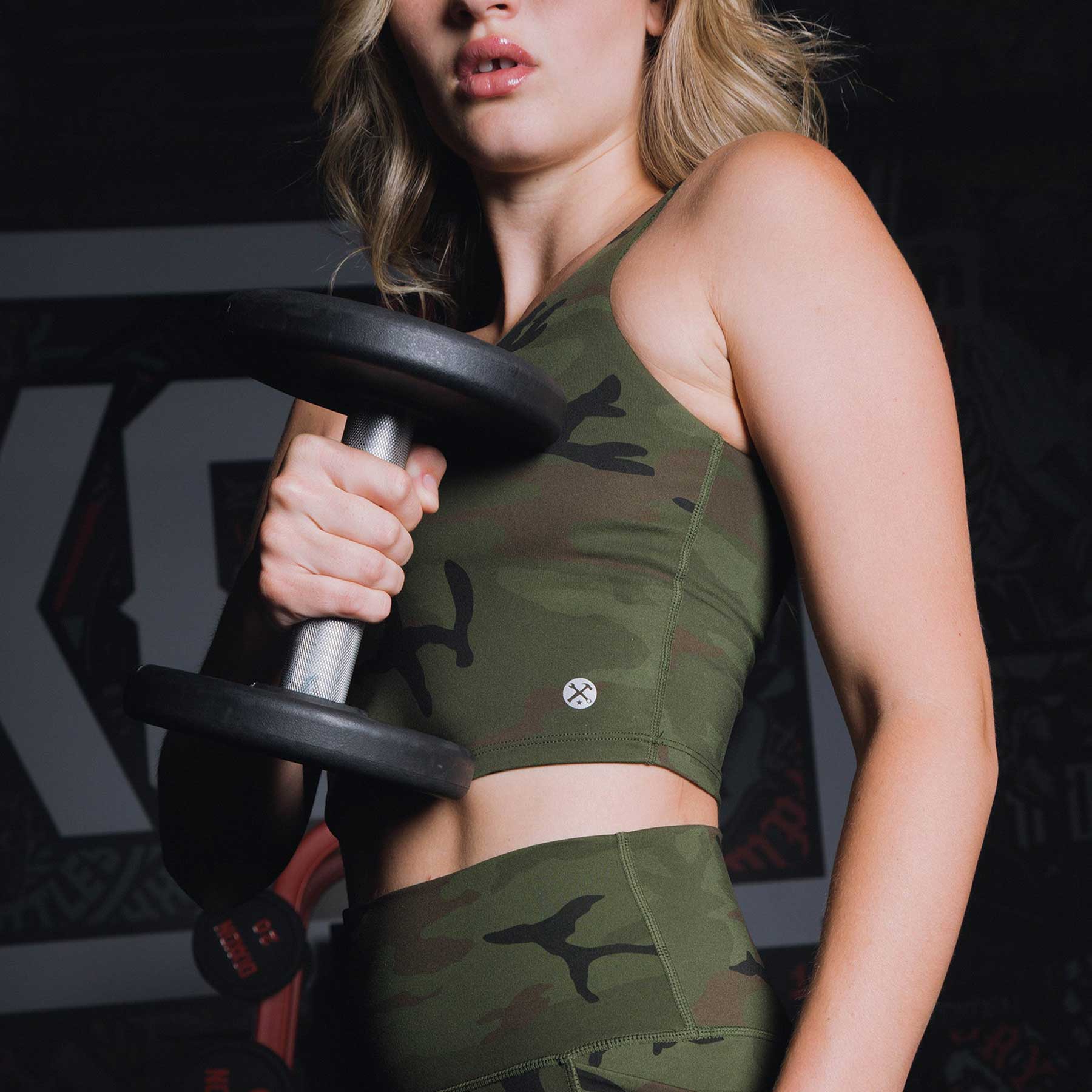 Women's Classic Crop Top - Camo