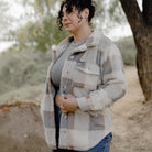 Women's Long Shacket - Morning Mist - Dixxon Flannel Co.