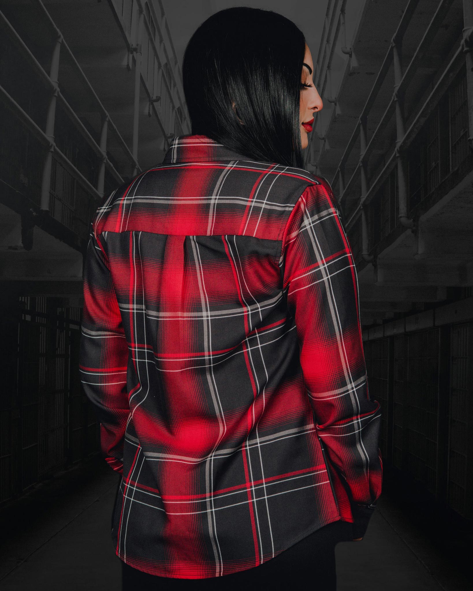 Women's Social Distortion Prison Bound Flannel - Dixxon Flannel Co.