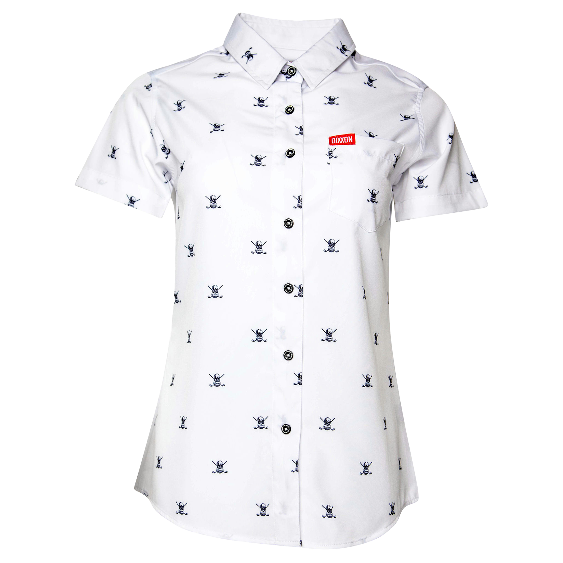 Women's The Mulligan Short Sleeve - White - Dixxon Flannel Co.