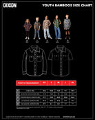 Youth Size Chart - Dixxon Flannel Co.