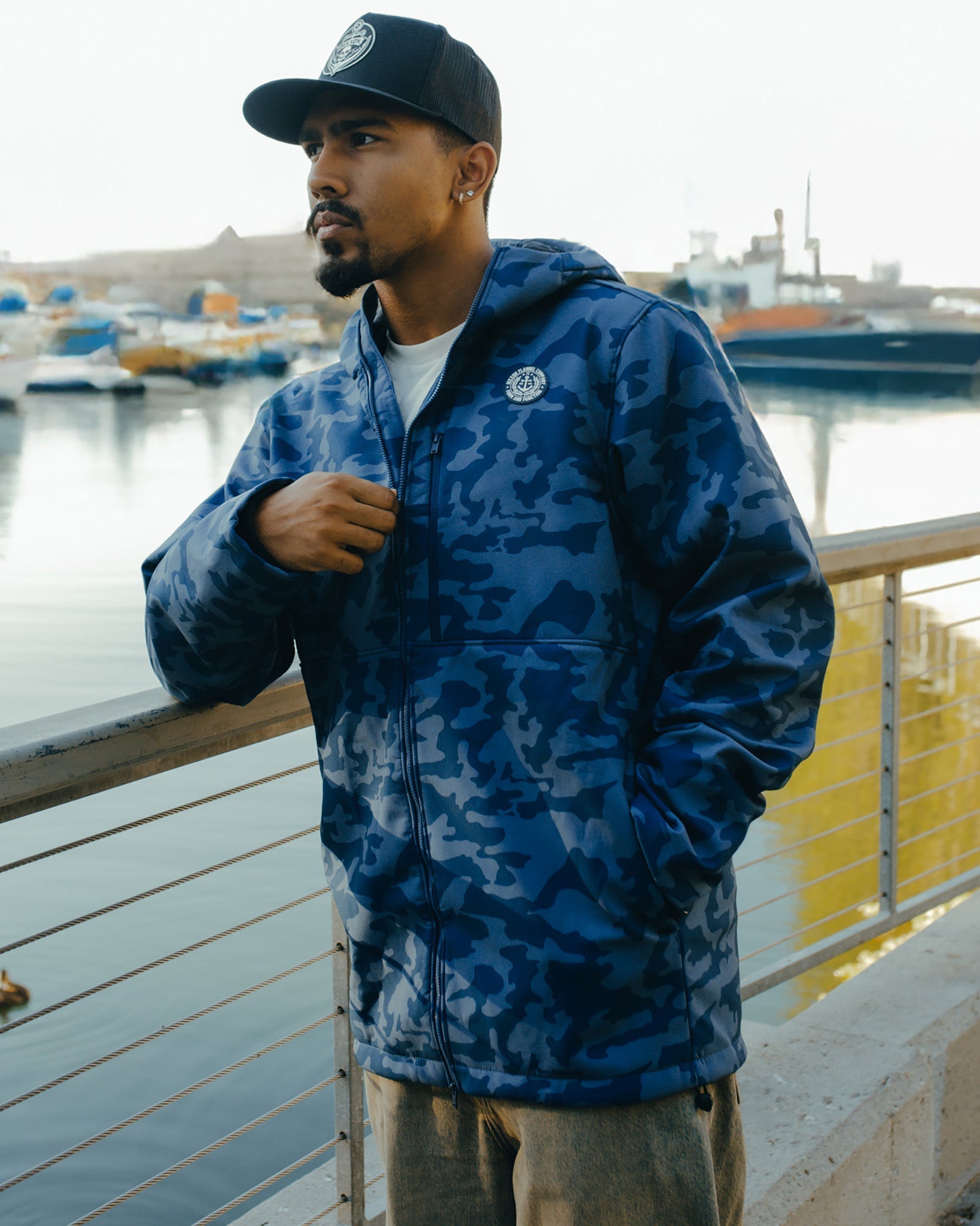 Anchor Jacket 2.0 - Navy Camo - Dixxon Flannel Co.