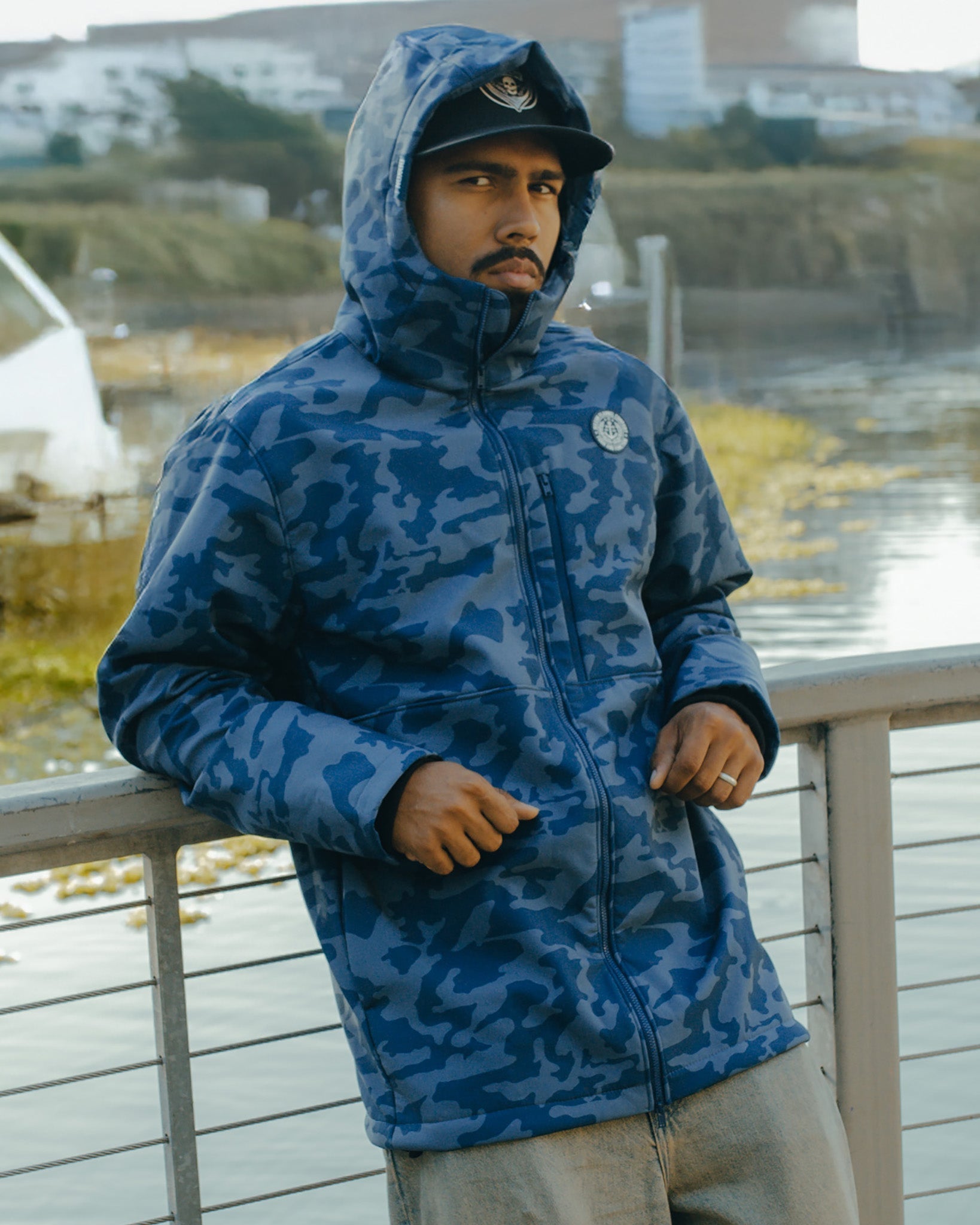 Anchor Jacket 2.0 - Navy Camo - Dixxon Flannel Co.