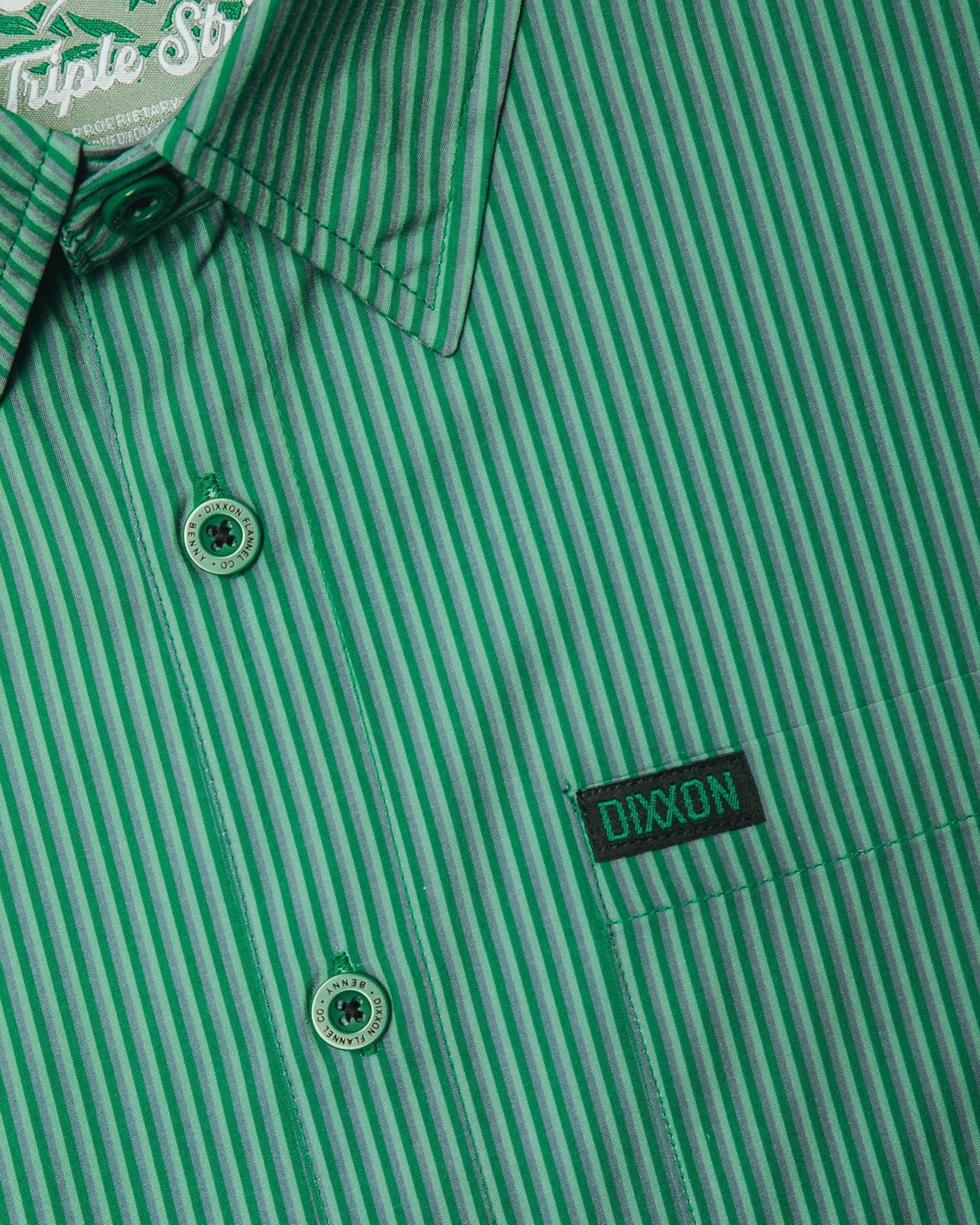 Benny TS Short Sleeve - Green - Dixxon Flannel Co.