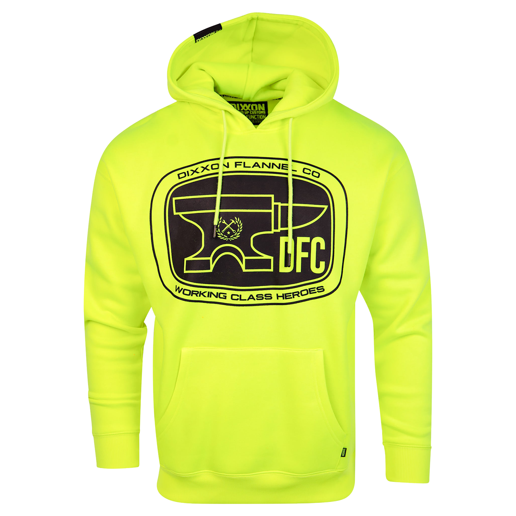 Dixxon Checkpoint Yellow Pullover Hoodie