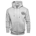 Black Premium Quality Zip Up Hoodie - Heather Grey - Dixxon Flannel Co.