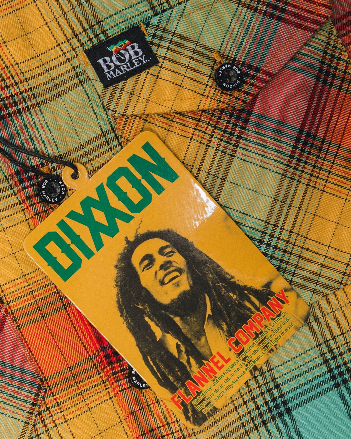 Bob Marley Flannel
