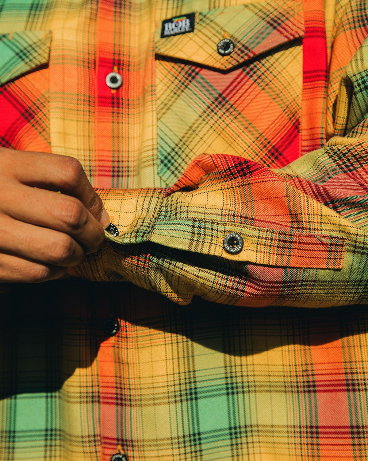 Bob Marley Flannel