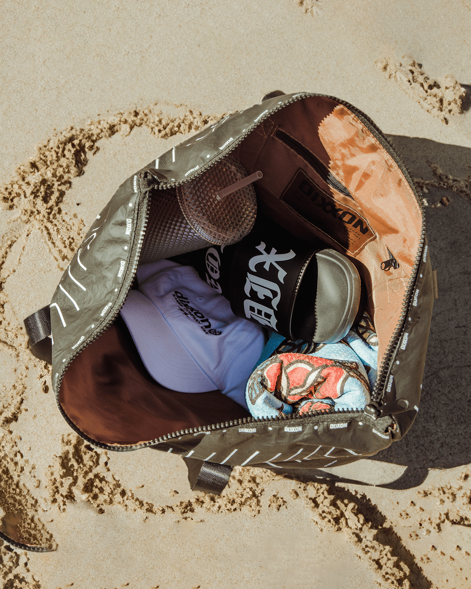 BOHO Zipper Tote Beach Bag - Dixxon Flannel Co.