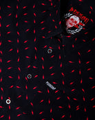 Bolt Party Shirt - Black & Red - Dixxon Flannel Co.
